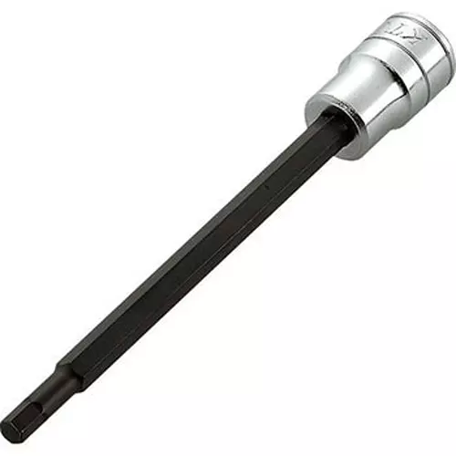 Ktc Long Hexagon Bit Socket 9.5 mm Sq. Drive, BT3-9/64L