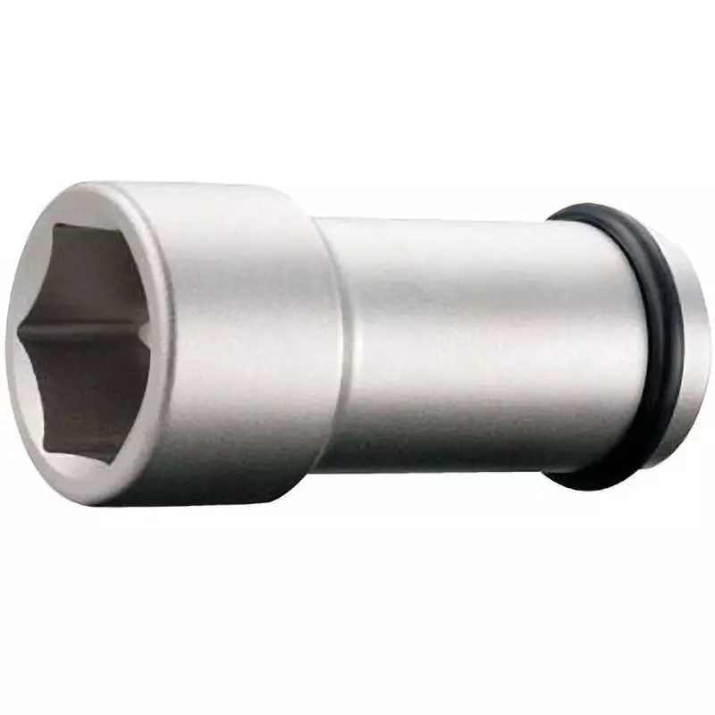 TONE Long Socket For Impact Electroless Nickel Plating 19 mm, 6NV-28L