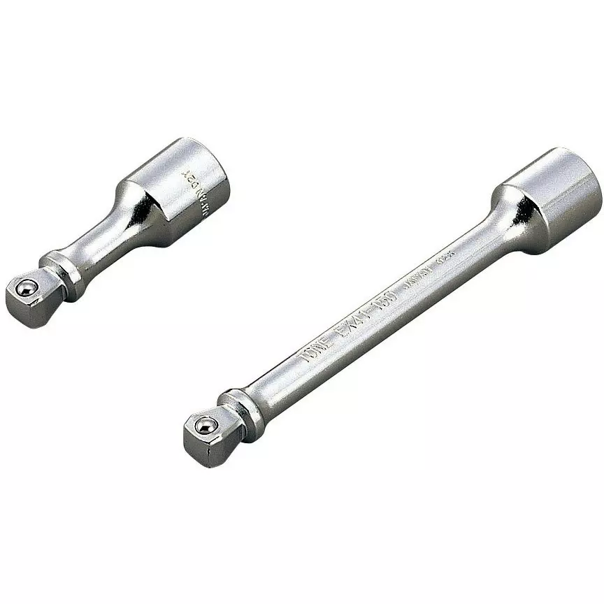 TONE Extension Bar EX 6.35 mm Insertion angle Chrome Finish 150 mm Length, EX41-150HP