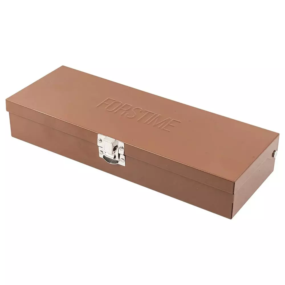 FORSTIME Impact Socket Set 1/4 inch and 1/2 inch Drive Size 6 Point, FT-50121G (Set of 25)