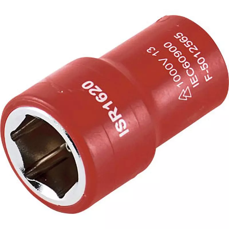 TRUSCO Insulated Socket 54 mm Overall Length, TZ4-19S