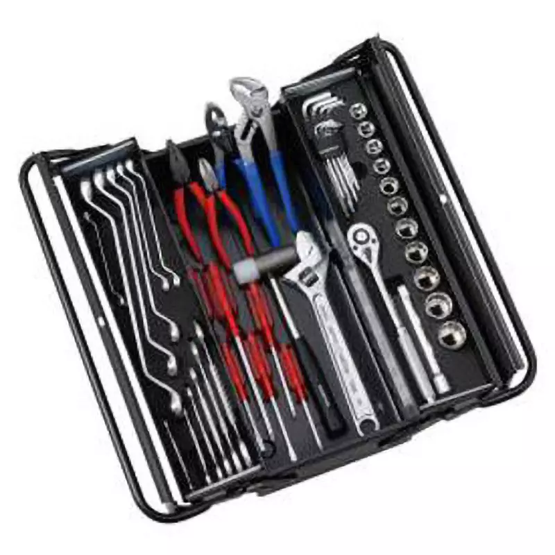 Super Tool Double Opening Tool Set 220x470x300 mm Case Dimension, S5000S