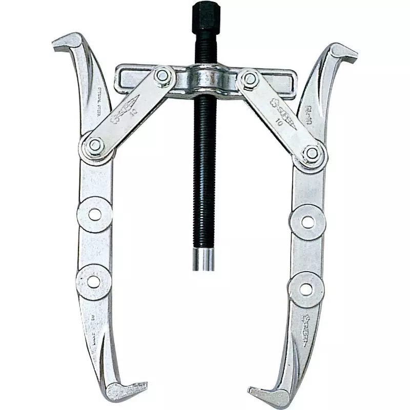 Super Tool Gear Puller 80 kN Breaking Load 275 mm Jaw, GL-8
