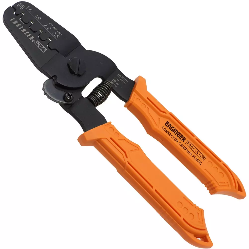 Engineer Precision Crimping Plier 175 mm Overall Length, PA-20
