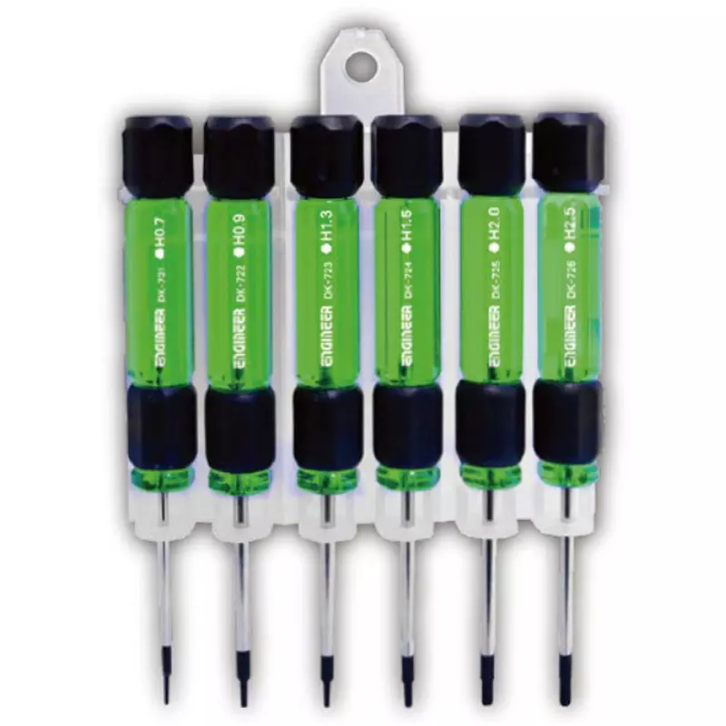 Engineer Precision screwdriver Set 50 mm Shaft Length, DK-702