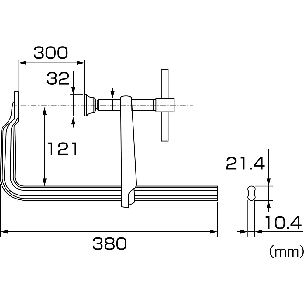 lobster-lobtex-vise-bar-handle-bm3012a