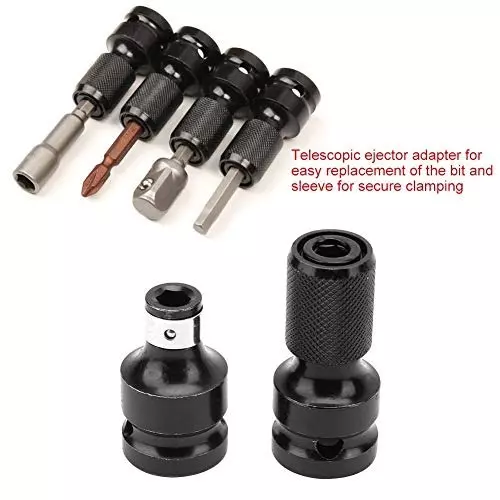 generic-2pcs-impact-wrench-12-to-14-bit-holder-socket-impact-wrench-attachment-bit-for-ratchet-conversions-set-wrench-drills-screwdrivers