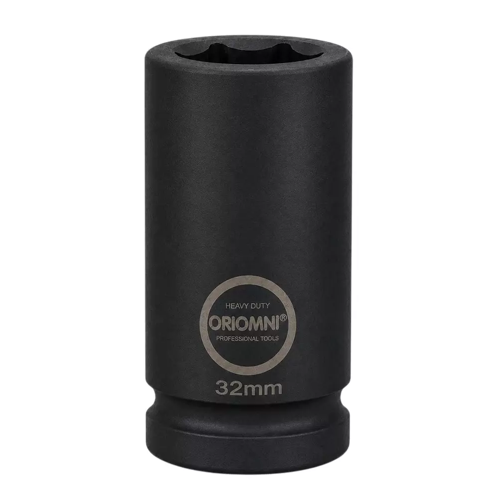 GENERIC Hex Deep Impact Socket 32 mm 6-Point Design 1/2 inch (12.7 mm) Drive Size