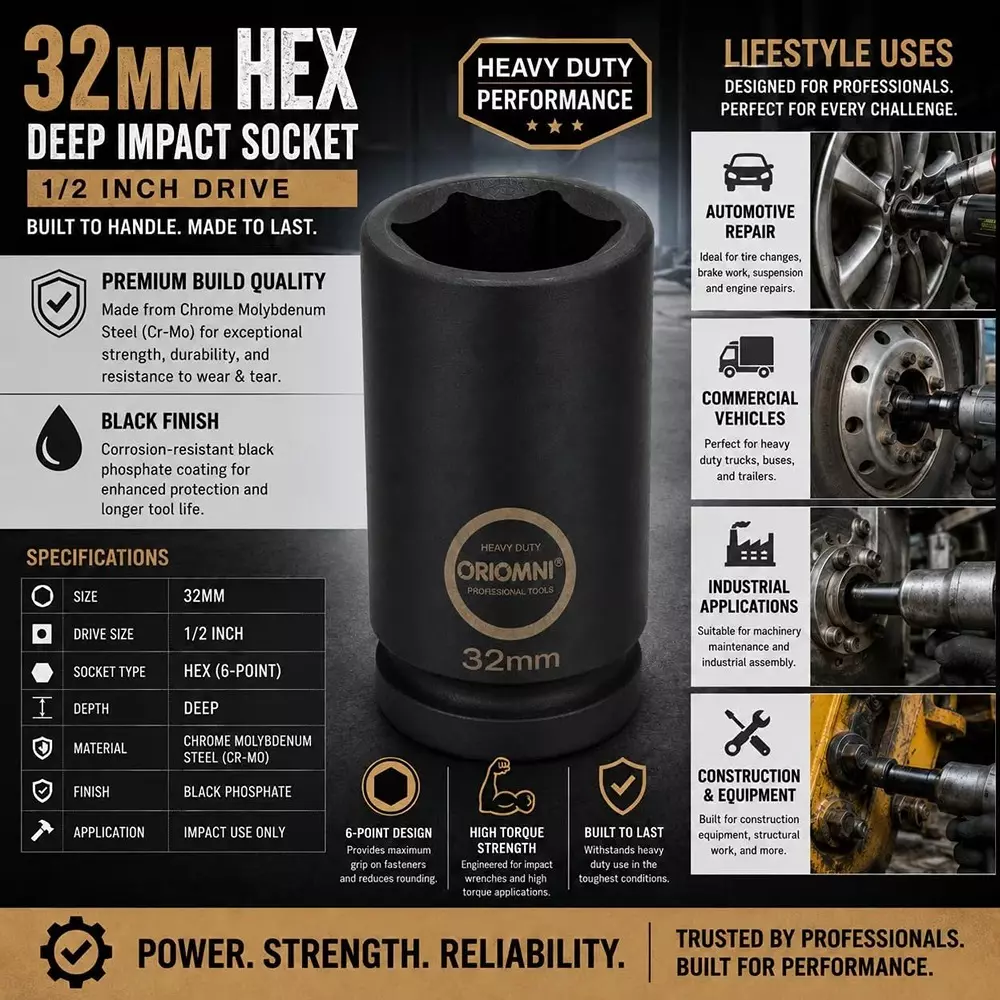 generic-hex-deep-impact-socket-32-mm-6-point-design-12-inch-127-mm-drive-size