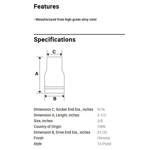 blue-point-38-inch-952-mm-drive-deep-socket-chrome-finish-alloy-steel-body-and-38-inch-952-mm-size-blpl3838