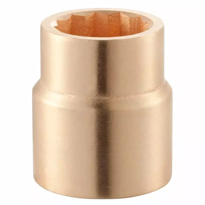 Facom 1 inch Drive 75mm Standard Socket, 12 point, 95 mm Overall Length, M.75SR