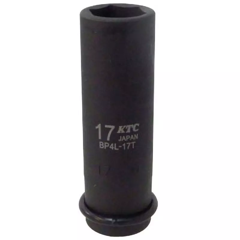 Ktc Impact Wrench Socket with Pin and Ring 12.7 mm Sq. Drive, BP4L-17TP