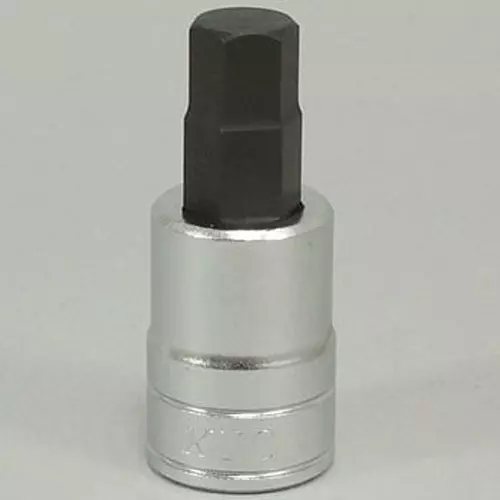 Ktc Short Hexagon Bit Socket 9.5 mm Sq. Drive, BT3-7/16S