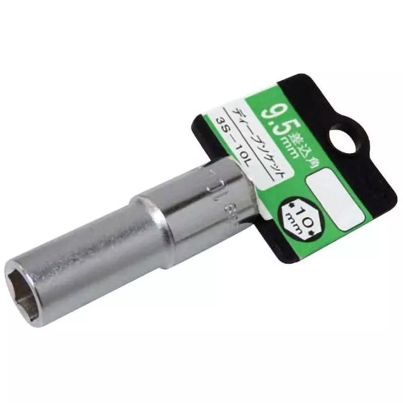 TONE Deep Socket 6 Corners 9.5 mm, 3S-10L