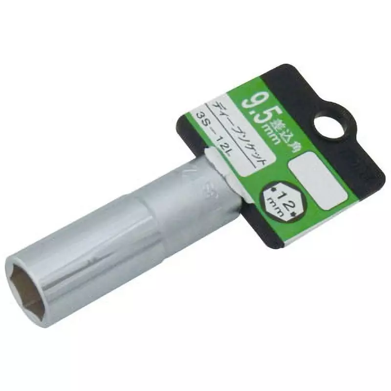 TONE Deep Socket 6 Corners 9.5 mm, 3S-12L