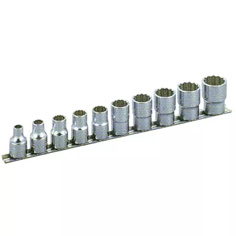 TONE Socket Set 12 Squares, With Holder, HD410