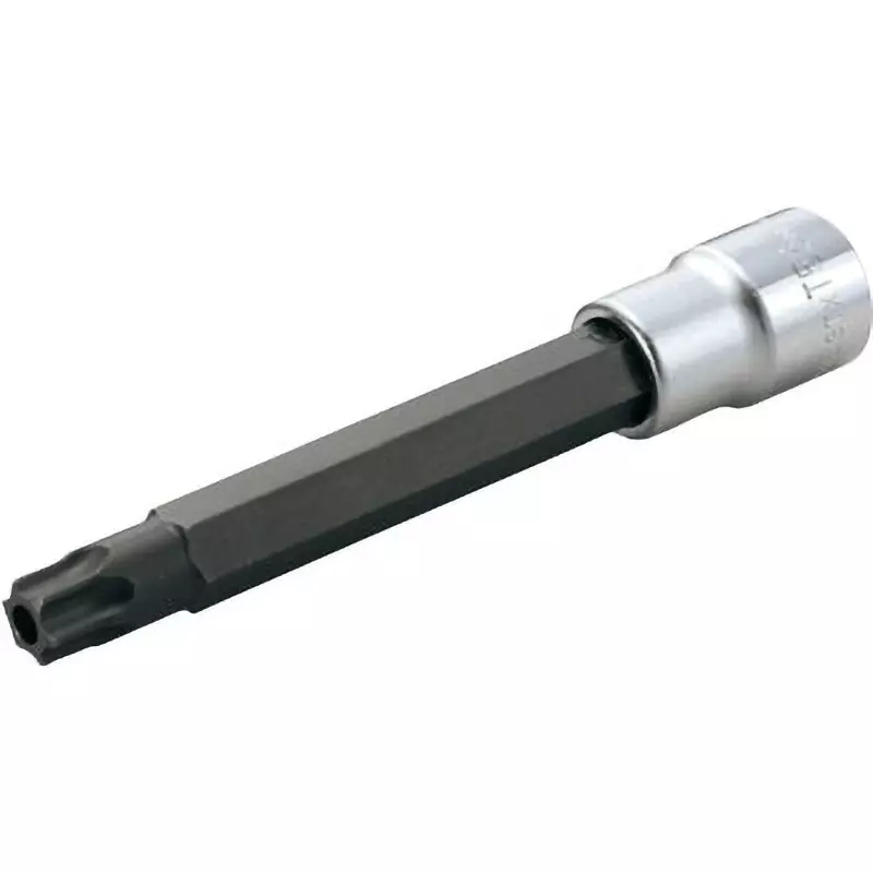 TONE Long Torx R Socket Tamper-Proof Type 9.5 mm, 3TX-T30HL