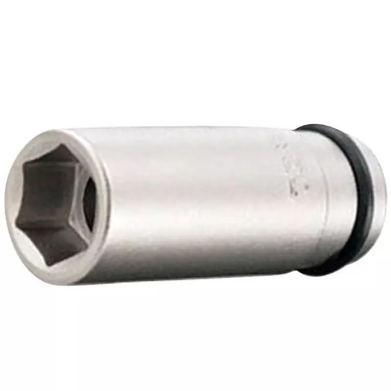 TONE Long Socket For Impact Electroless Nickel Plating 9.5mm, 3NV-14L