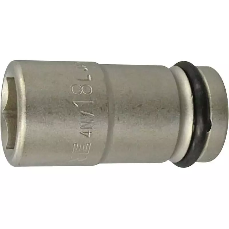TONE Long Socket For Impact Electroless Nickel Plating 12.7mm, 4NV-18L