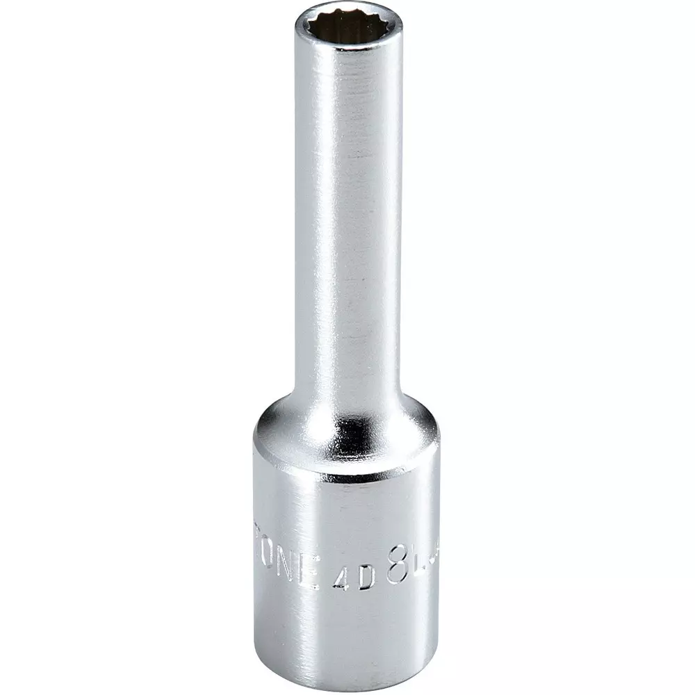 TONE Deep Socket 12-Sided Type Drive Angle 12.7 mm 12.7 mm, 4D-12L