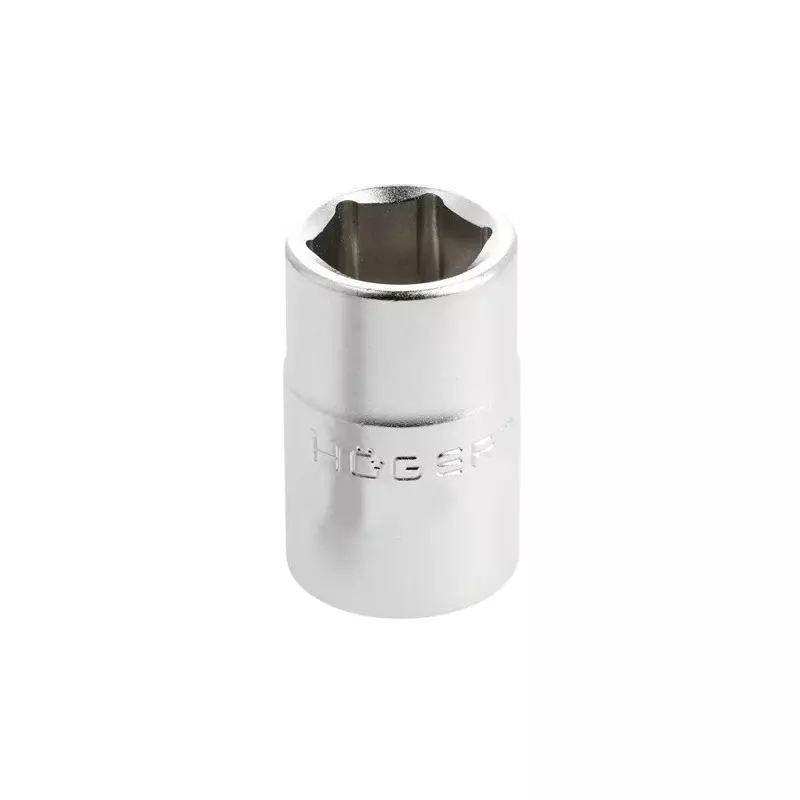 Hogert Technik Hexagon Metric Socket Drop Forged Chrome Vanadium Steel Size 27 mm and 3/4 inch (19 mm) Output Drive, HT1A517