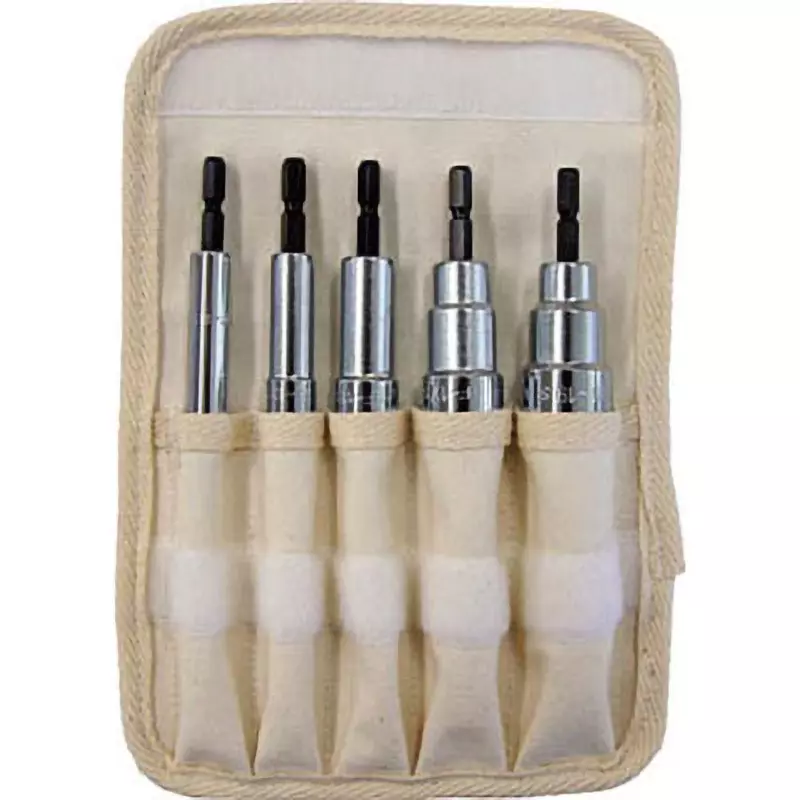 TRUSCO Electric Screwdriver Socket, TEF-5S-SET