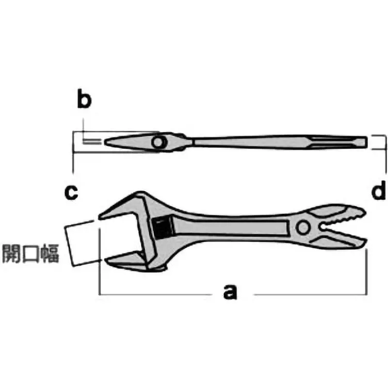 fujiya-alligator-monkey-wrench-fgp-32-bg