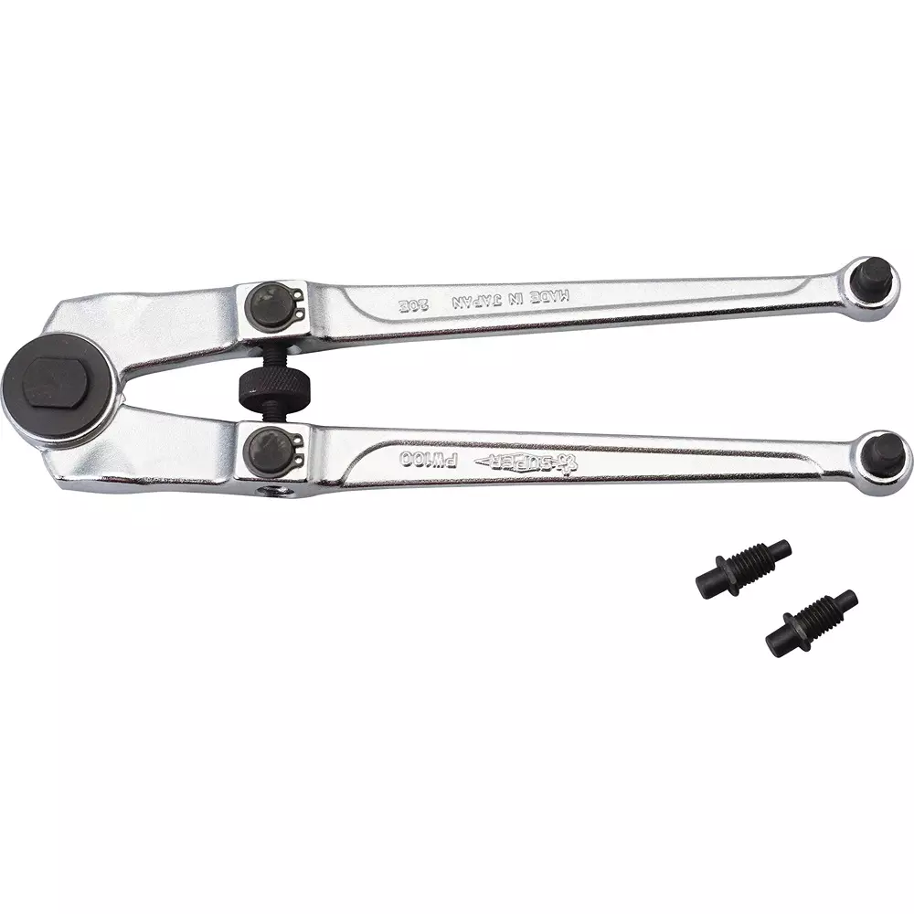 Super Tool Pin Spanner 250 mm Overall Length, PW100
