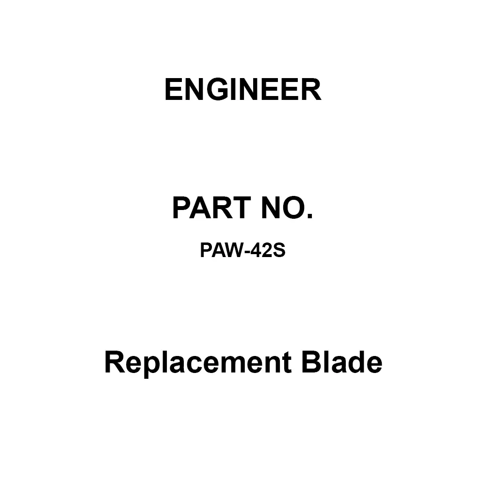Engineer Replacement Blade 39x23x18.5 mm Dimension, PAW-43S