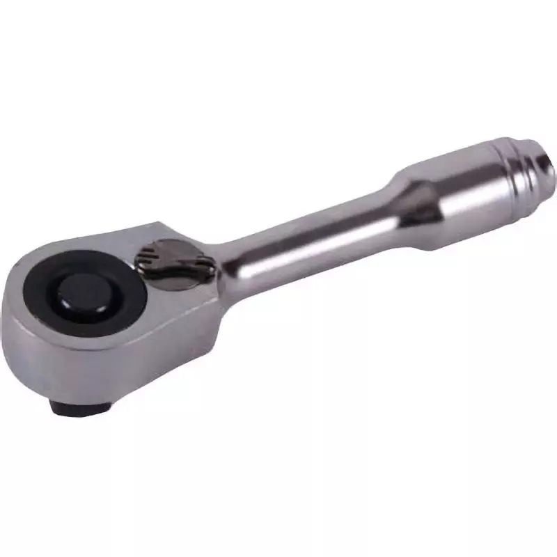 TRUSCO Short Ratchet Handle Chrome Vanadium Steel, TRHS3