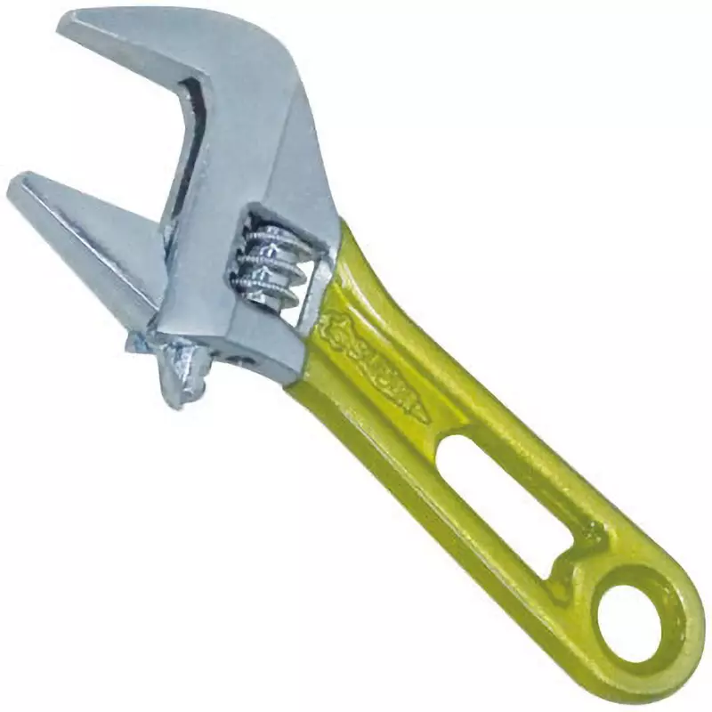 Super Tool Wide Monkey Short Type Spanner 24 mm Maximum Jaw Opening, MWM24SY