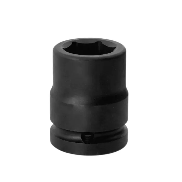Blue-Point 3/4 inch (19.05 mm) Drive Shallow Impact Socket 6 Points Black Color Heat Treated Metal Body and Size 26 mm, BLPSMIM3426
