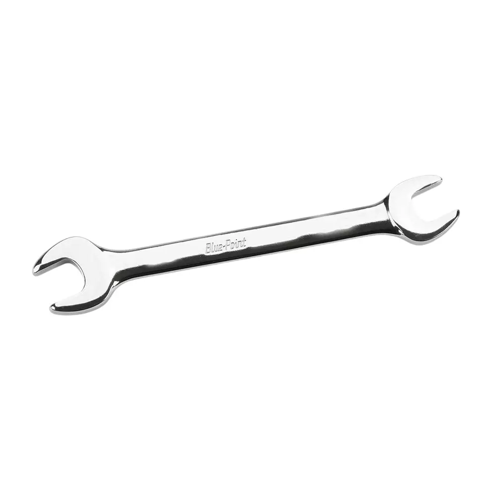 Blue-Point Double Open End Wrench Size 20x22 mm Length 255 mm Alloy Steel Body and Polished Finish, BDOEM2022AP