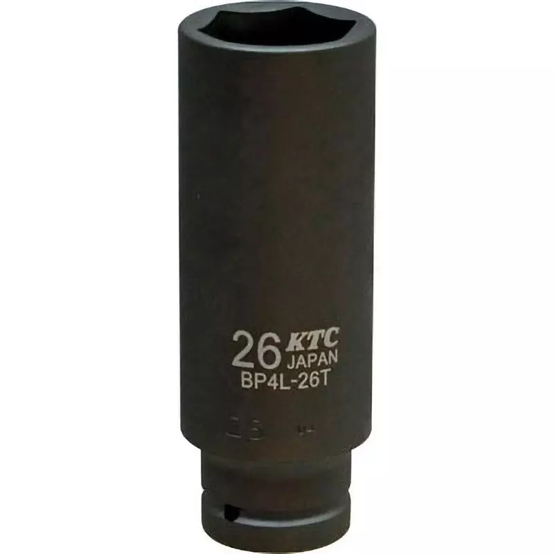 Ktc Impact Wrench Socket with Pin and Ring 12.7 mm Sq. Drive, BP4L-26TP