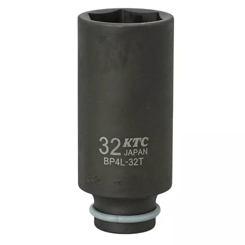Ktc Impact Wrench Socket with Pin and Ring 12.7 mm Sq. Drive, BP4L-32TP