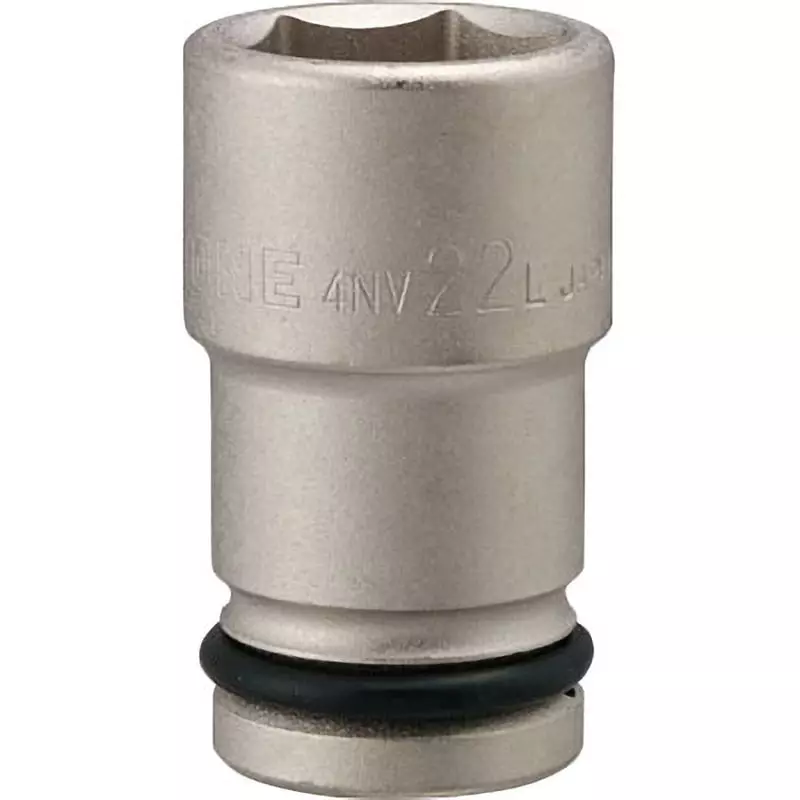 TONE Long Socket For Impact Electroless Nickel Plating 12.7mm, 4NV-22L
