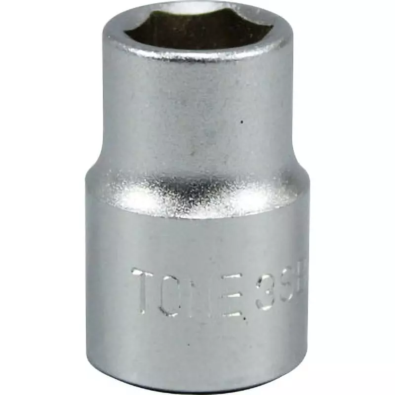 TONE Socket 6 Corners Hexagon Type 9.5 mm Square Drive, 3SB12