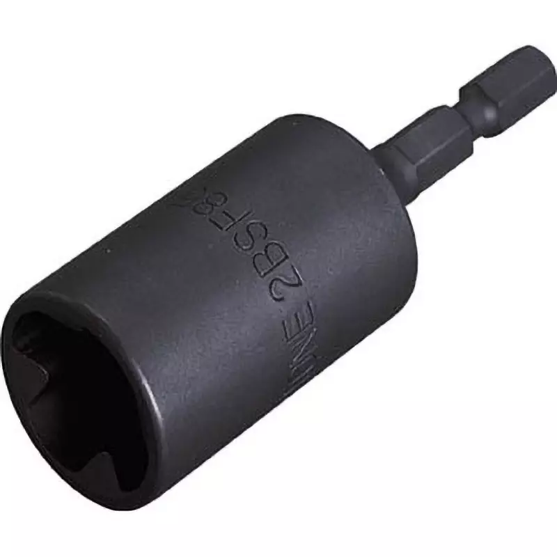 TONE Foam Tie Socket For Rechargeable Electric Drill 24 mm Hex Size Across Flates, 2BSF-85