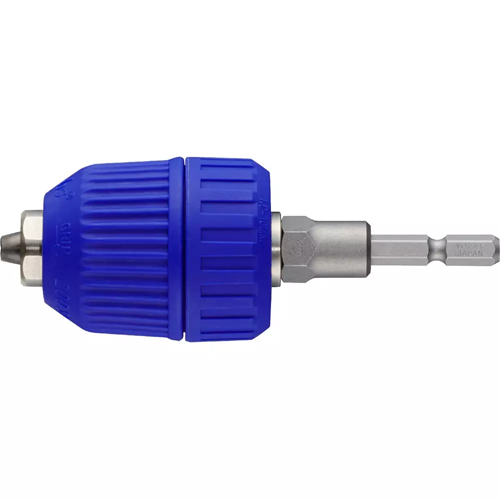 Vessel Drill Chuck Keyless Type Blue, BH-36