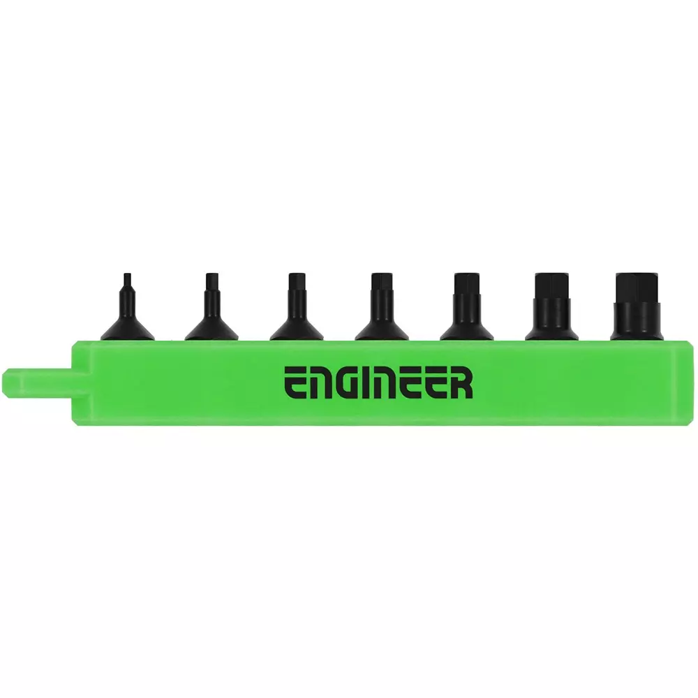 Engineer Hex Ultra Short Set [Axis] 6.35 mm Maximum Jaw Opening, DH-301 (Pack of 7 Pcs)