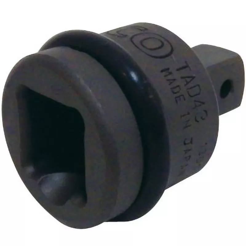 TRUSCO Impact Socket Adapter Concave / 12.7, Convex / 9.5 mm Square Drive,TAD43
