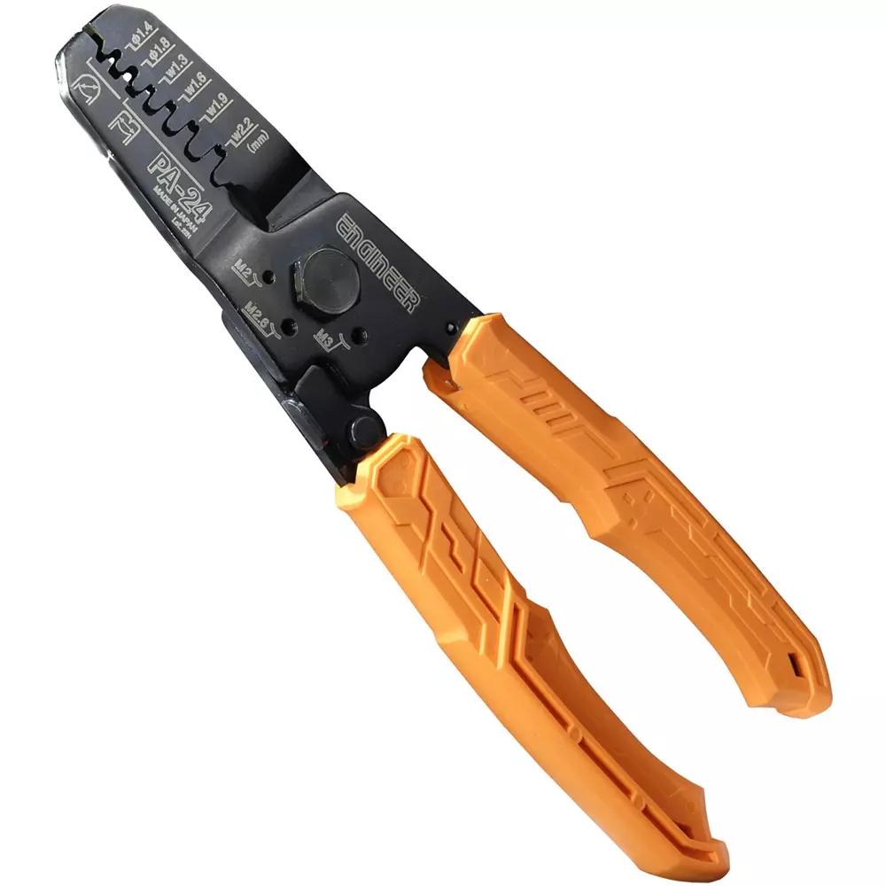 Engineer Precision Crimping Plier 160 mm Overall Length, PA-24