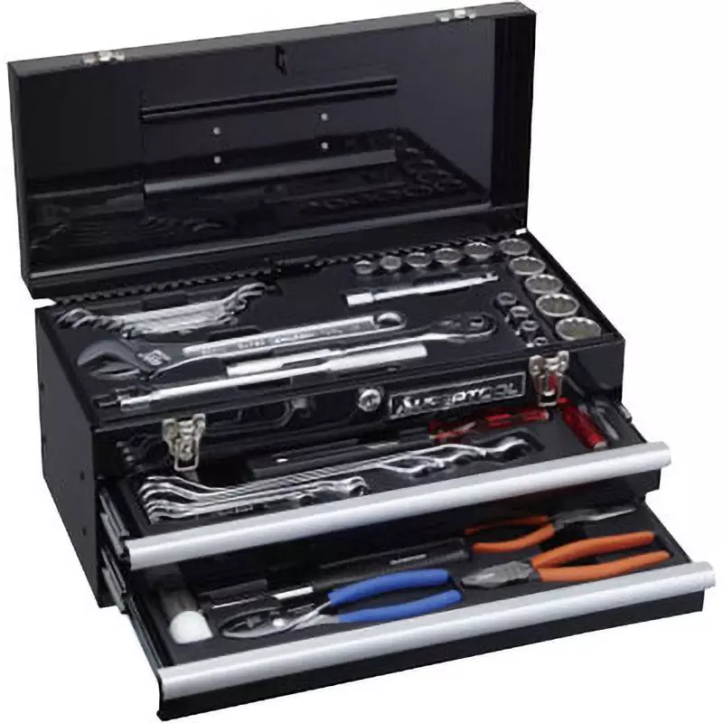 Super Tool Professional Deluxe Tool Set 2-Stage Drawer Type, S7000DS