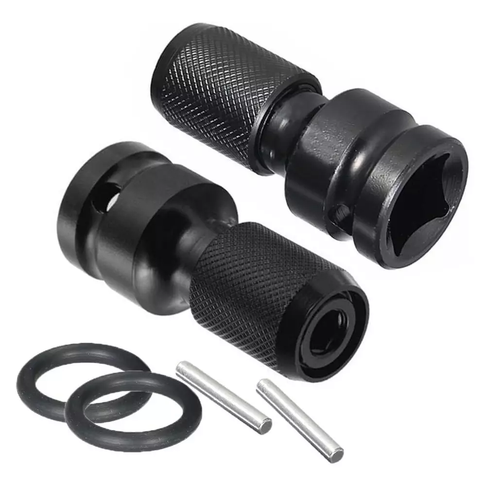 GENERIC Quick Release 12.7 mm (1/2 inch) Square to 6.35 mm (1/4 inch) Hex Socket Adapter (1 Kit)