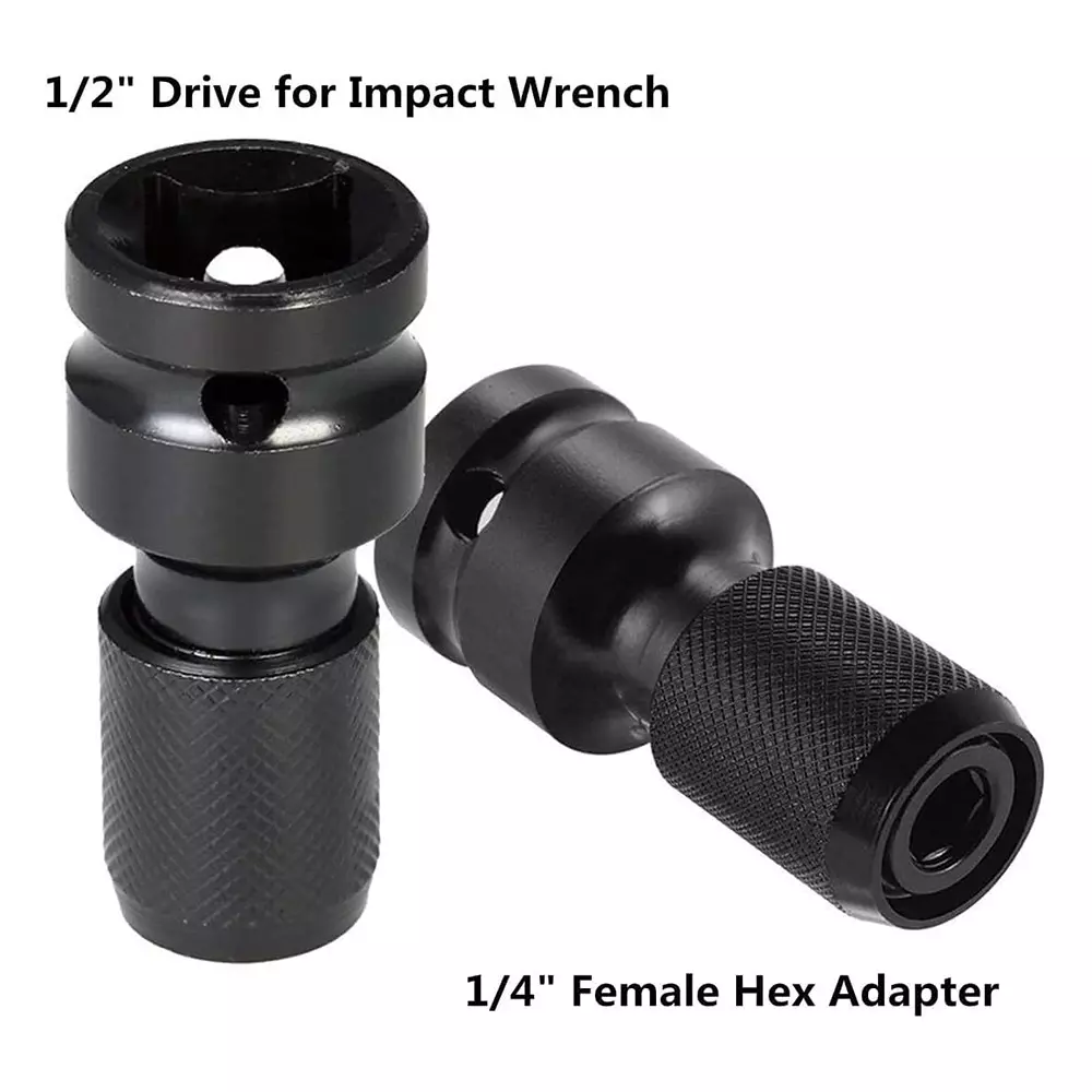 veltrix-2-pcs-impact-wrench-socket-adapter-12-square-drive-to-14-hex-bit-holder-with-quick-release-mechanism