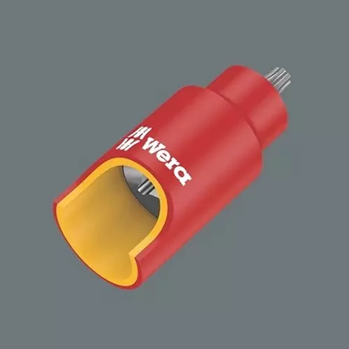 wera-8767-b-vde-hf-torx-zyklop-bit-socket-insulated-type-with-holding-function-38-inch-95-mm-drive-size-and-tx-20-tip-size-5004920001