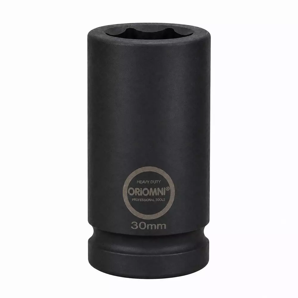 GENERIC Hex Deep Impact Socket 30 mm 6-Point Design 1/2 inch (12.7 mm) Drive Size