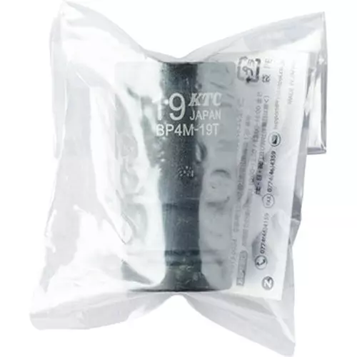 Ktc Semi-Deep Impact Socket 52 mm OL 12.7 mm Sq. Drive, BP4M-19T