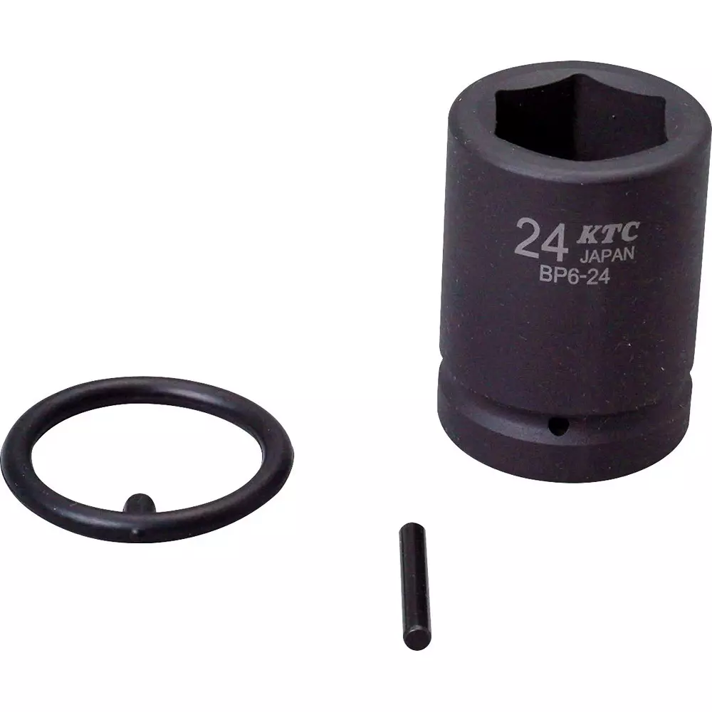 Ktc Socket with Pin and Ring 19 mm Sq. Drive, BP6-24P