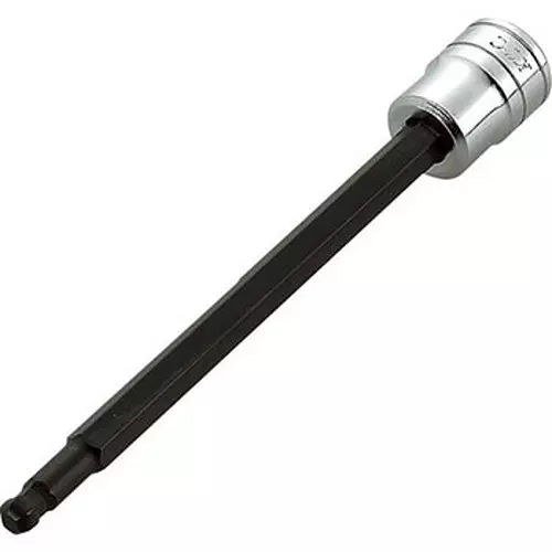 Ktc Long Ball Hexagon Bit Socket 6.3 mm Sq. Drive, BT2-7/32BPL